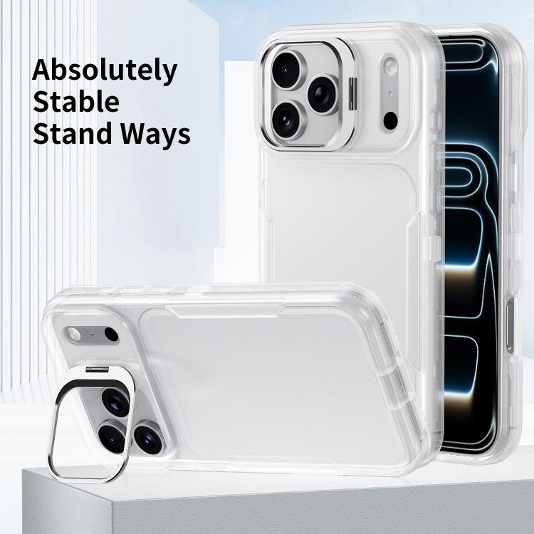 For iPhone 17 Pro Max Traveler Lens Frame Holder Phone Case