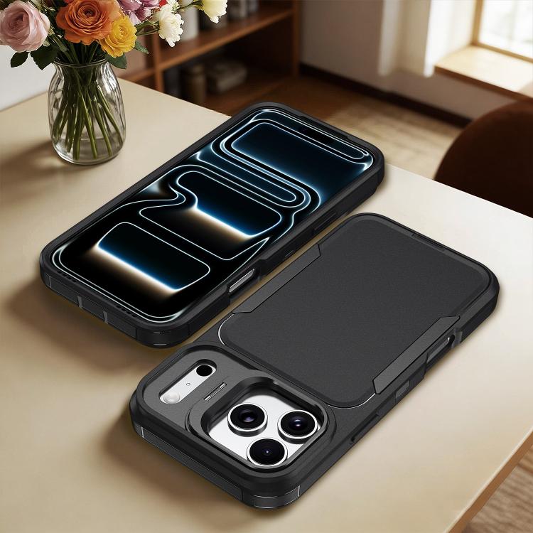 For iPhone 17 Pro Max Traveler Lens Frame Holder Phone Case
