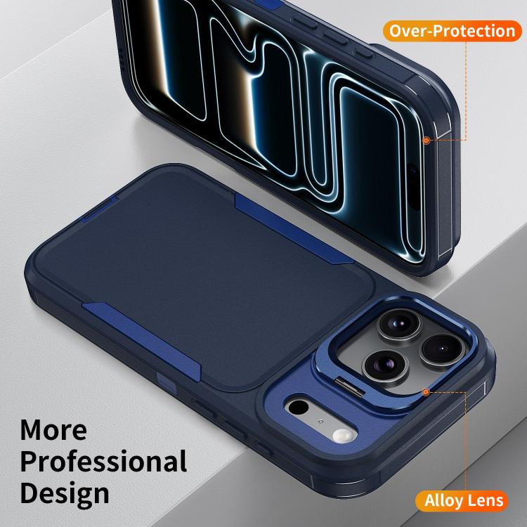 For iPhone 17 Pro Max Traveler Lens Frame Holder Phone Case