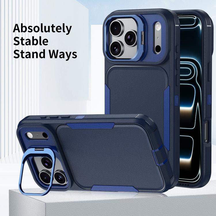 For iPhone 17 Pro Max Traveler Lens Frame Holder Phone Case