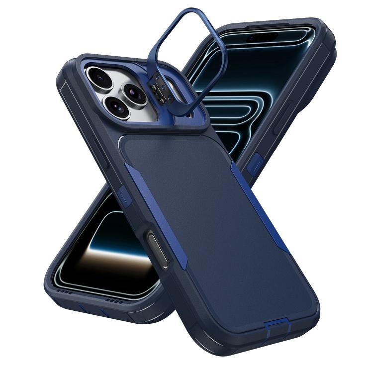 For iPhone 17 Pro Traveler Lens Frame Holder Phone Case