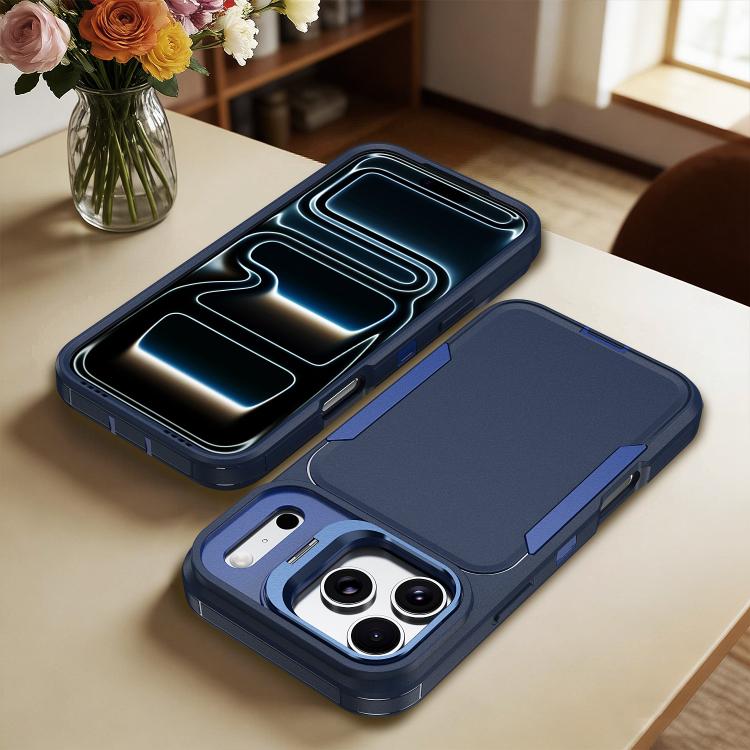 For iPhone 17 Pro Traveler Lens Frame Holder Phone Case