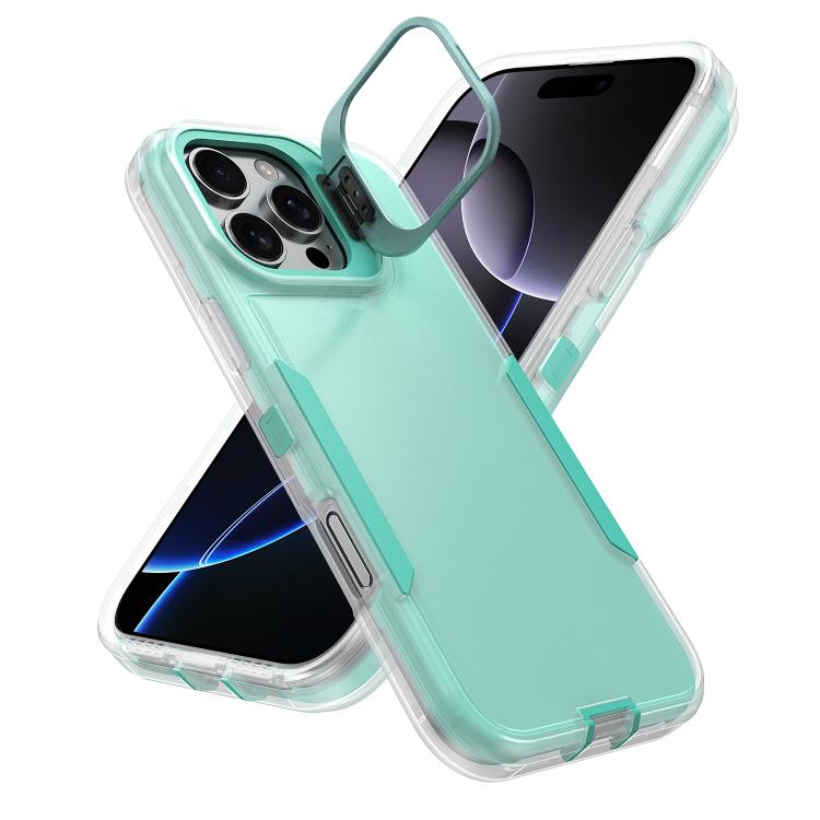 For iPhone 16 Pro Max Traveler Lens Frame Holder Phone Case