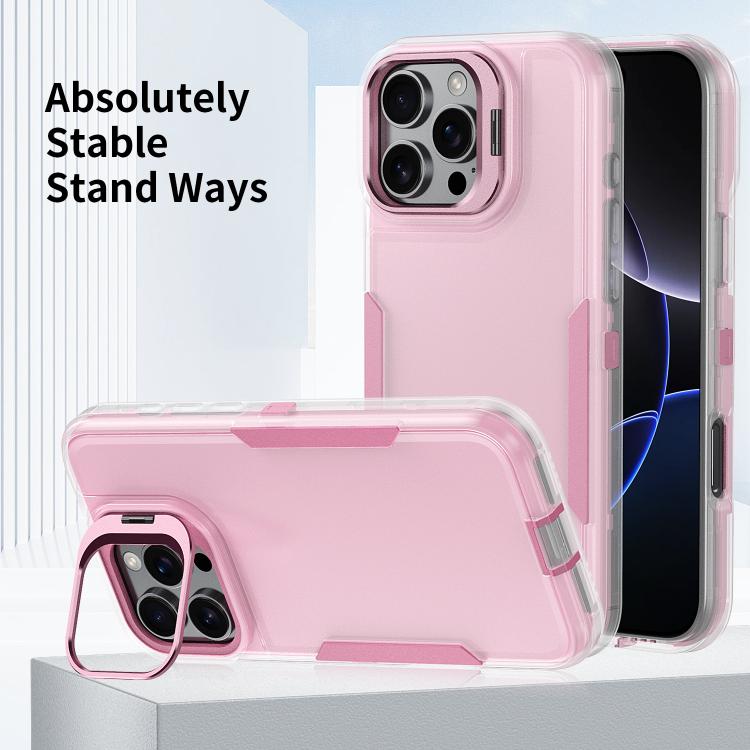 For iPhone 15 Pro Max Traveler Lens Frame Holder Phone Case