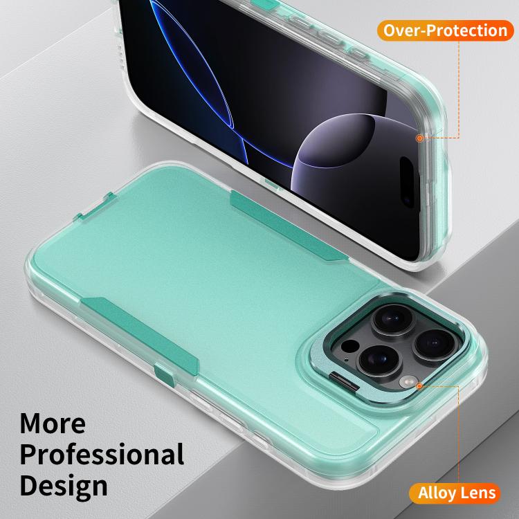 For iPhone 15 Pro Traveler Lens Frame Holder Phone Case