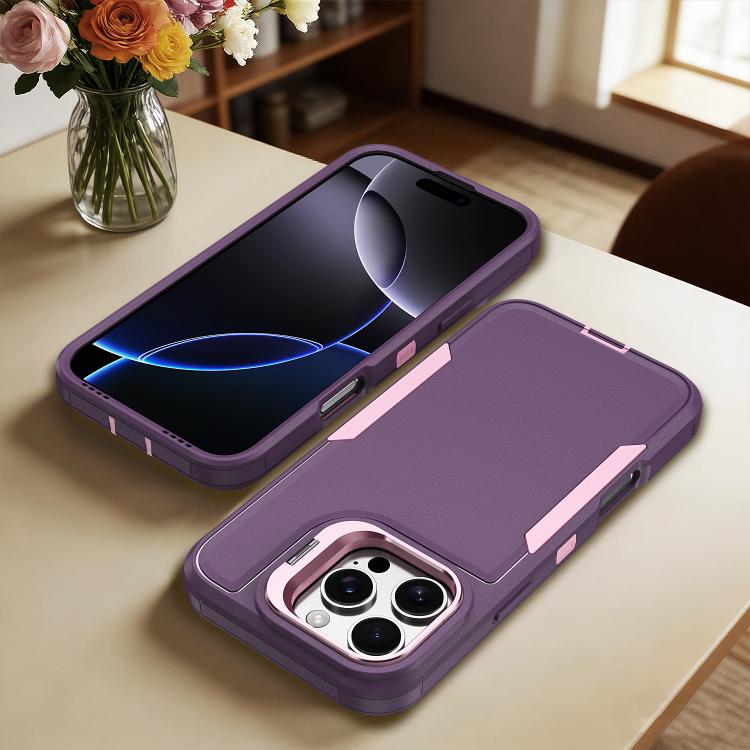 For iPhone 15 Pro Traveler Lens Frame Holder Phone Case