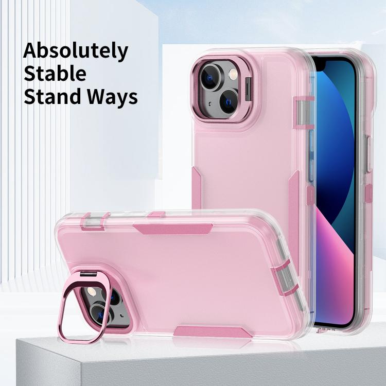 For iPhone 17e / 16e / 14 / 13 Traveler Lens Frame Holder Phone Case