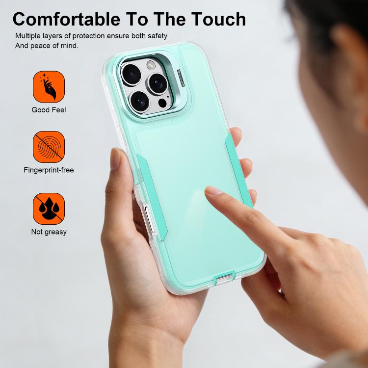 For iPhone 14 Pro Max Traveler Lens Frame Holder Phone Case