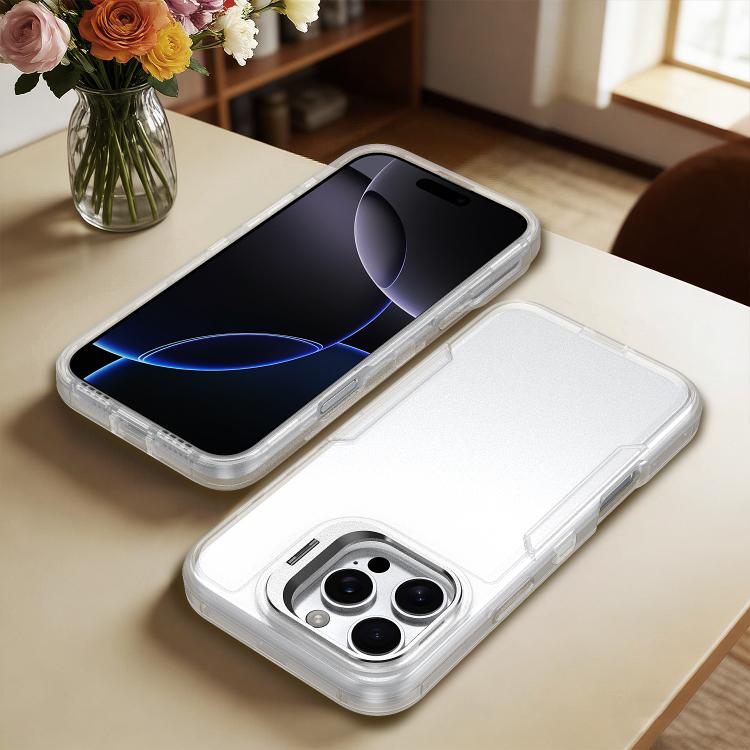 For iPhone 14 Pro Max Traveler Lens Frame Holder Phone Case
