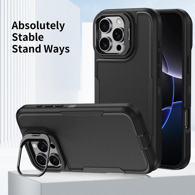 For iPhone 14 Pro Max Traveler Lens Frame Holder Phone Case