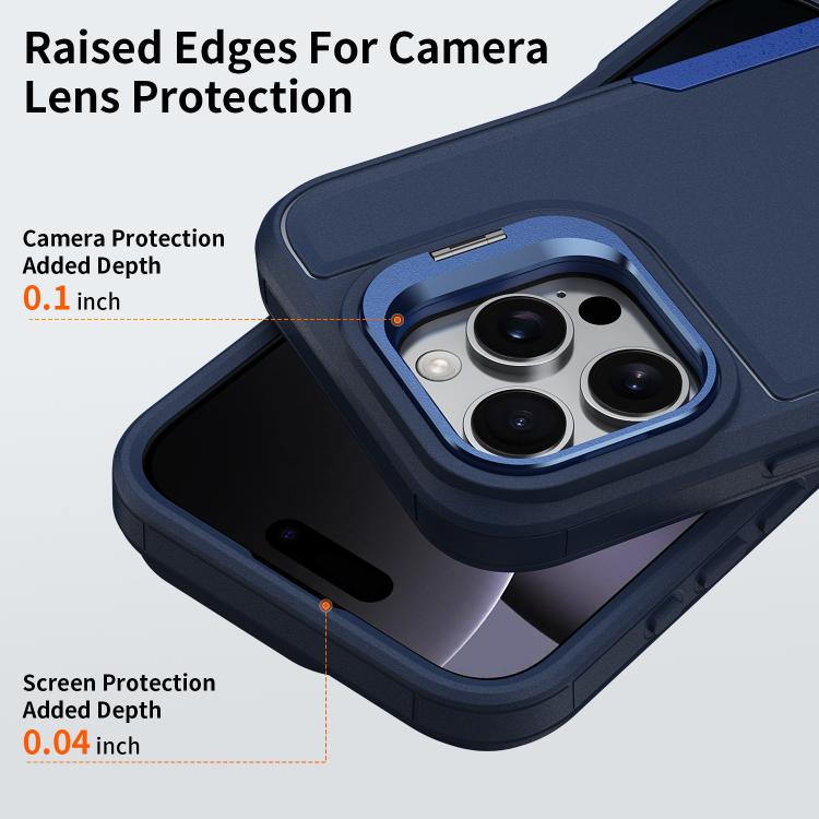 For iPhone 14 Pro Max Traveler Lens Frame Holder Phone Case