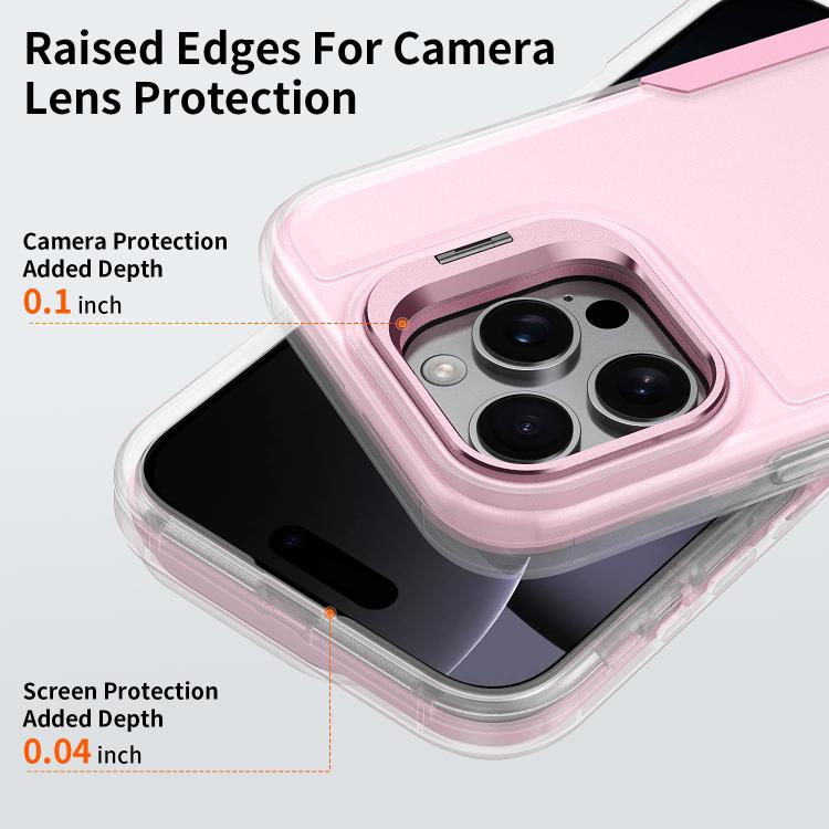 For iPhone 13 Pro Traveler Lens Frame Holder Phone Case