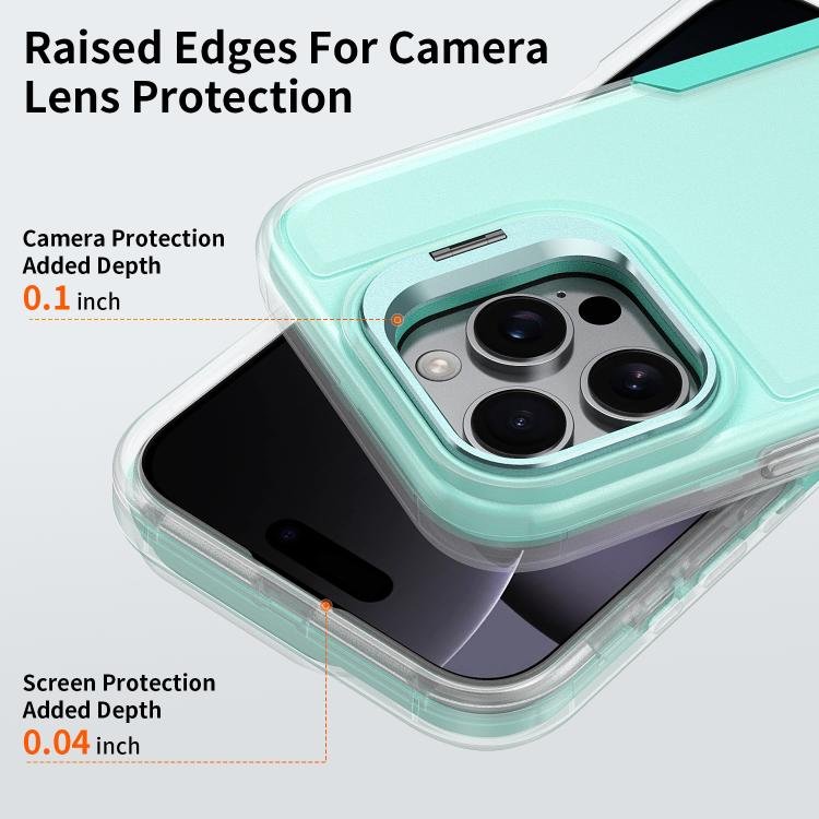 For iPhone 13 Pro Traveler Lens Frame Holder Phone Case