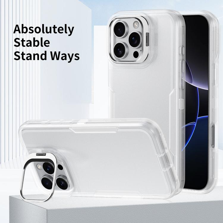 For iPhone 13 Pro Traveler Lens Frame Holder Phone Case