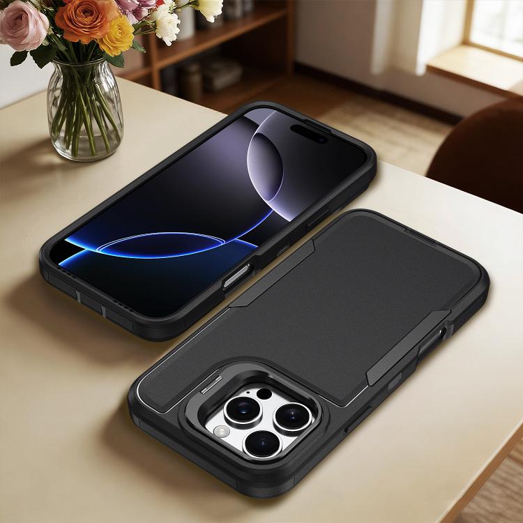For iPhone 13 Pro Traveler Lens Frame Holder Phone Case