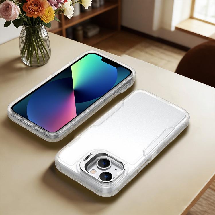 For iPhone 12 / 12 Pro Traveler Lens Frame Holder Phone Case