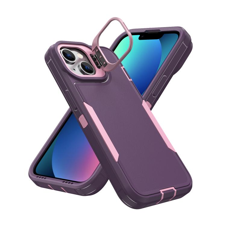 For iPhone 12 / 12 Pro Traveler Lens Frame Holder Phone Case