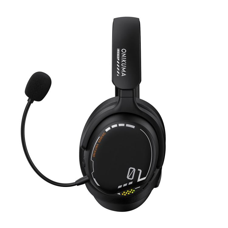 ONIKUMA GT886 Tri-mode Bluetooth 2.4G Wired E-sports Game Headset - Black