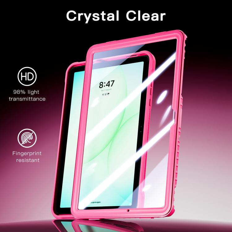 For Samsung Galaxy A11+ Powerful Sailor Metal Holder Hybrid Tablet Case with Strap & Glass Film