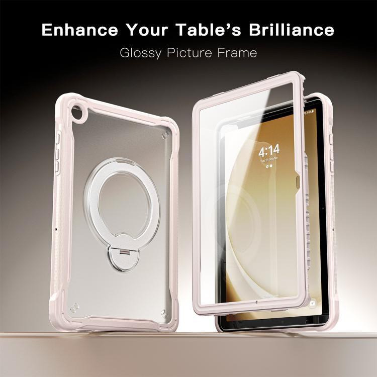For Samsung Galaxy A9+ Powerful Sailor Metal Holder Hybrid Tablet Case with Strap & Glass Film