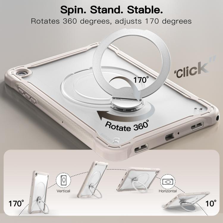 For Samsung Galaxy A9+ Powerful Sailor Metal Holder Hybrid Tablet Case with Strap & Glass Film