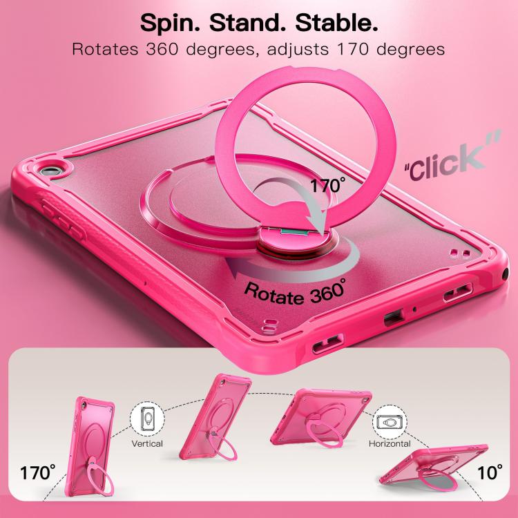 For Samsung Galaxy A9+ Powerful Sailor Metal Holder Hybrid Tablet Case with Strap & Glass Film