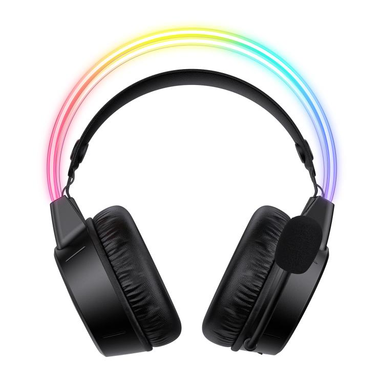 ONIKUMA GT889 Tri-mode RGB Bluetooth 2.4G Wired Gaming Headset - Black