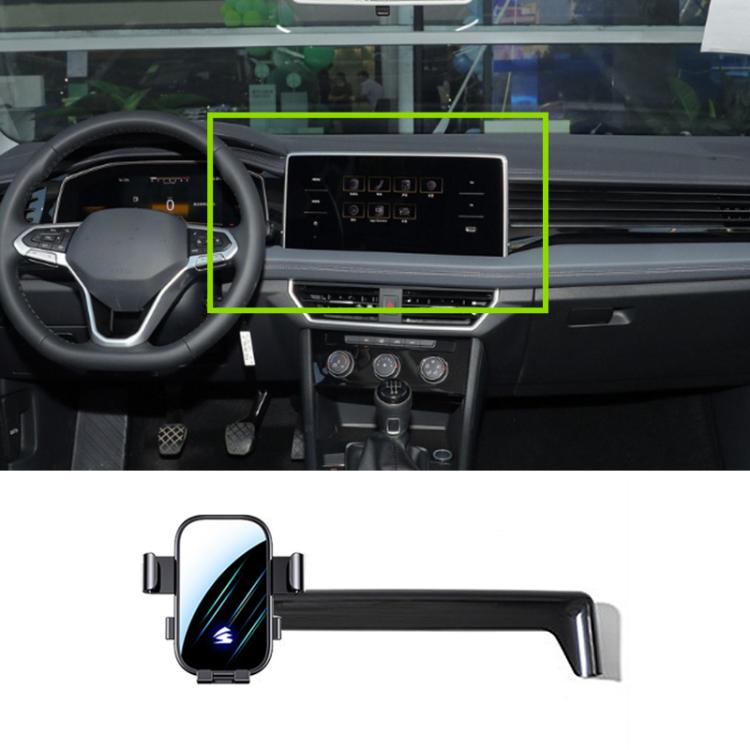 For Volkswagen Bora / Sagitar 23-25 8 inch Car Screen Phone Holder Mount with Extension Arm - Black