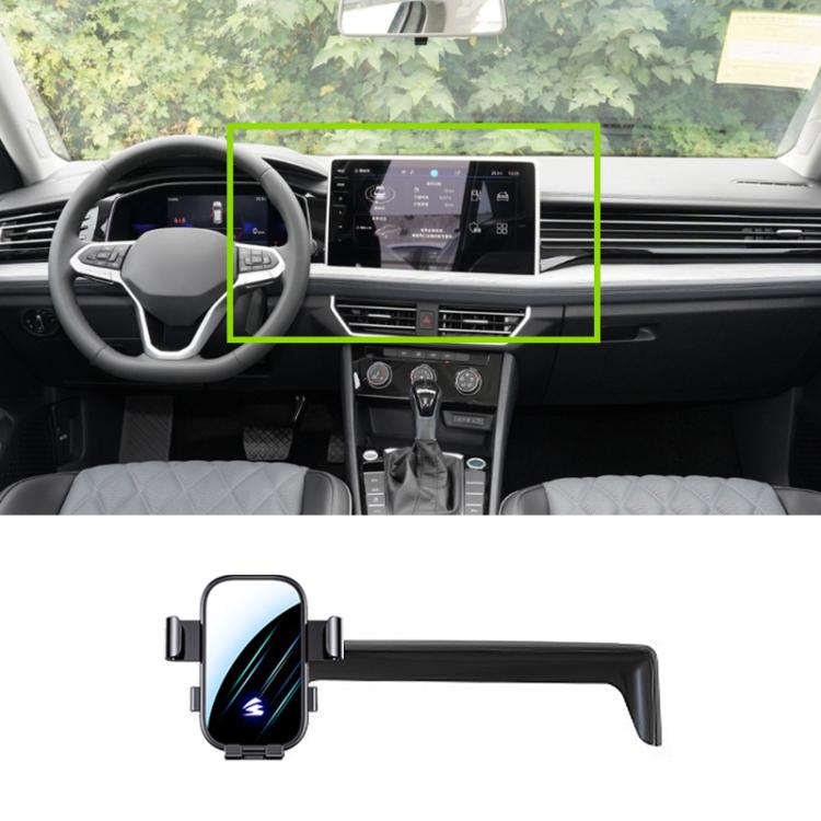 For Volkswagen Bora / Sagitar 23-25 12 inch Car Screen Phone Holder Mount with Extension Arm - Black