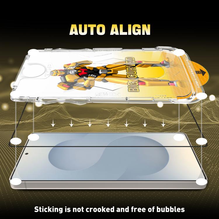 For Samsung Galaxy S23 5G Easy Install Armor HD Tempered Glass Film