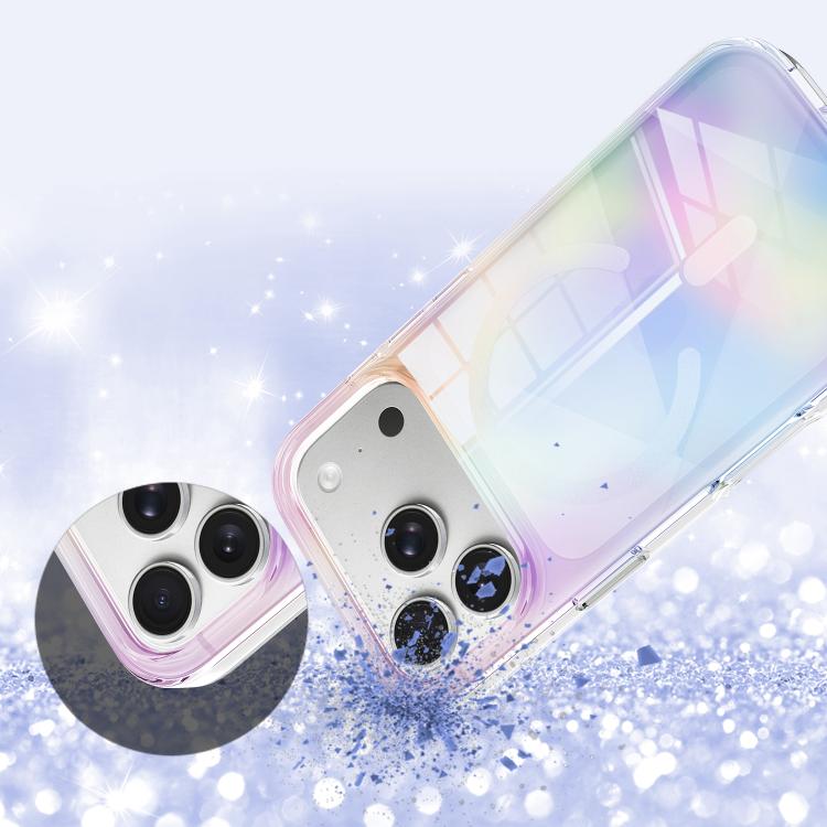 For iPhone 17 Pro Neon Gradient Series Magnetic Phone Case