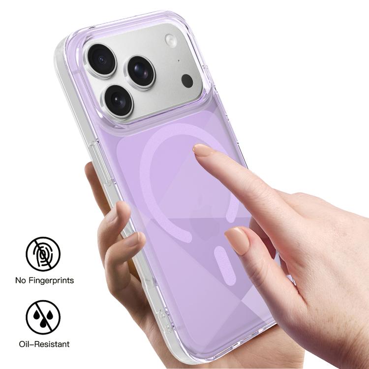 For iPhone 16 Pro Neon Gradient Series Magnetic Phone Case