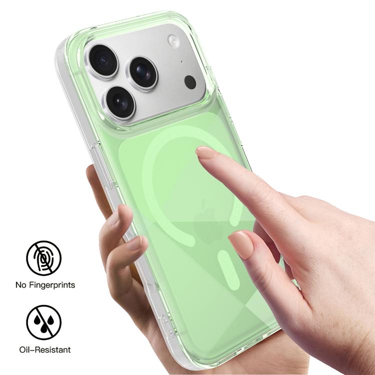 For iPhone 15 Pro Max Neon Gradient Series Magnetic Phone Case
