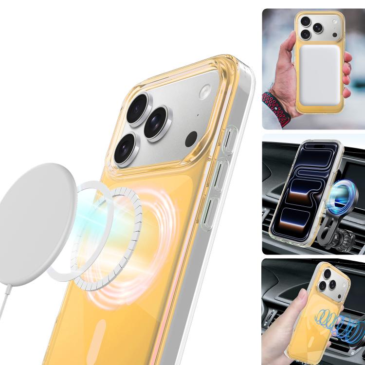 For iPhone 14 / 13 Neon Gradient Series Magnetic Phone Case