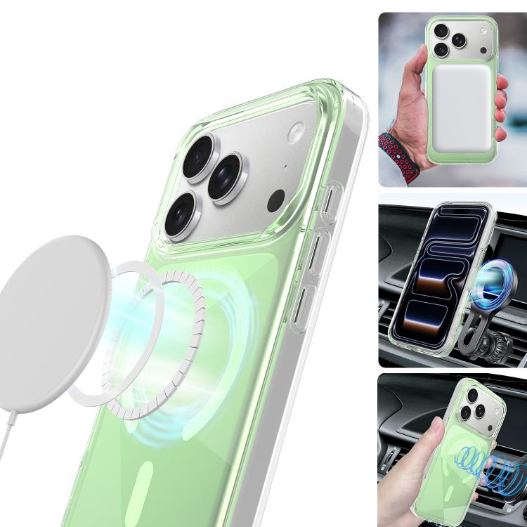 For iPhone 14 / 13 Neon Gradient Series Magnetic Phone Case