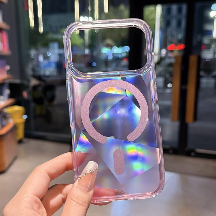 For iPhone 14 / 13 Neon Gradient Series Magnetic Phone Case