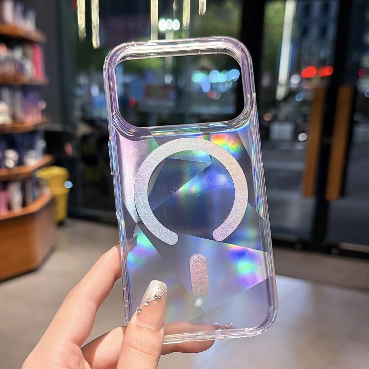 For iPhone 14 / 13 Neon Gradient Series Magnetic Phone Case