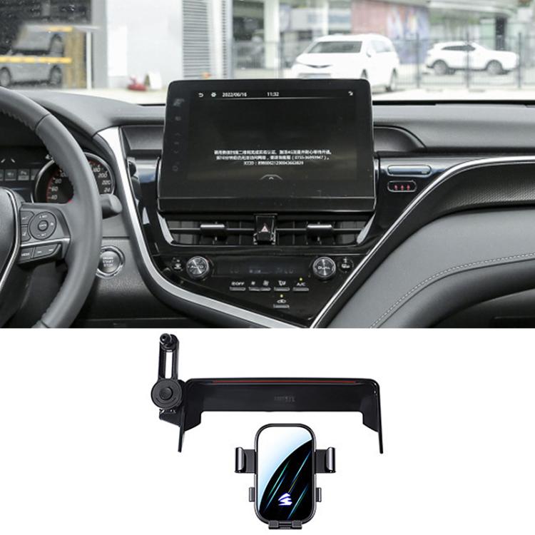 For Toyota Camry 2021-2023 10.1 inch Car Screen Phone Holder Mount with Extension Arm - Black