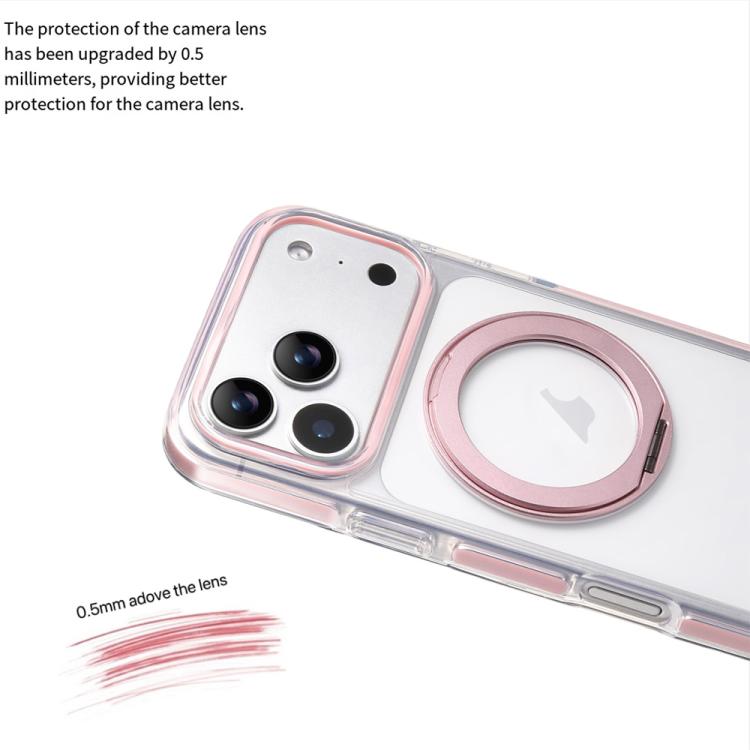 For iPhone 15 Pro Max Stress Relief Holder Magnetic Phone Case