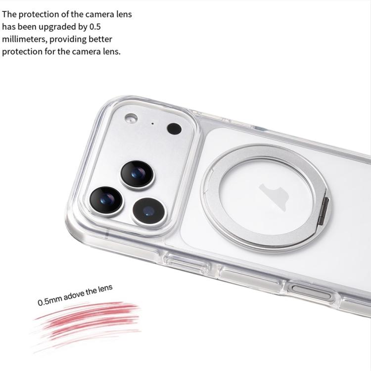For iPhone 17 Pro Stress Relief Holder Magnetic Phone Case