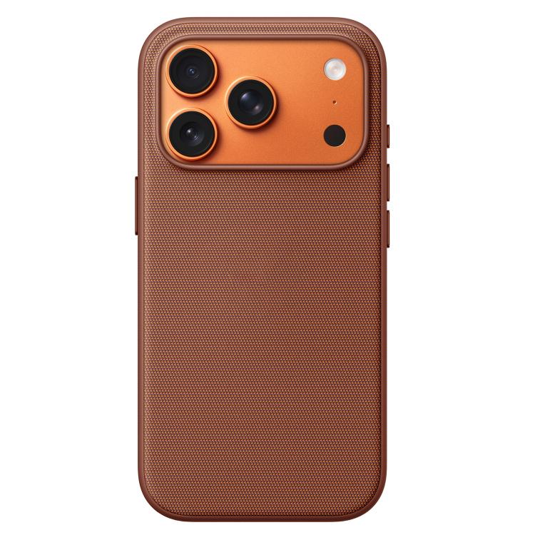 For iPhone 17 Pro Tech Fabric Texture PC Magnetic Phone Case with AI Camera Button