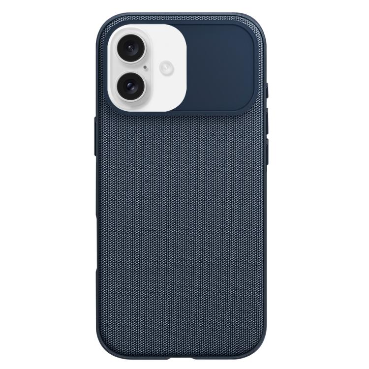 For iPhone 16 Tech Fabric Texture PC Magnetic Phone Case with AI Camera Button