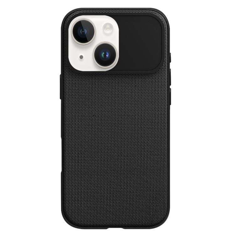 For iPhone 13 Tech Fabric Texture PC Magnetic Phone Case with AI Camera Button