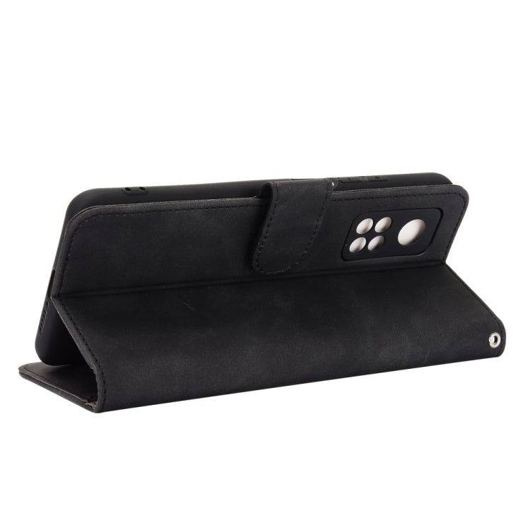 For Xiaomi Mi 10T Solid Color Skin Feel Magnetic Buckle Horizontal Flip Calf Texture PU Leather Case with Holder & Card Slots & Wallet