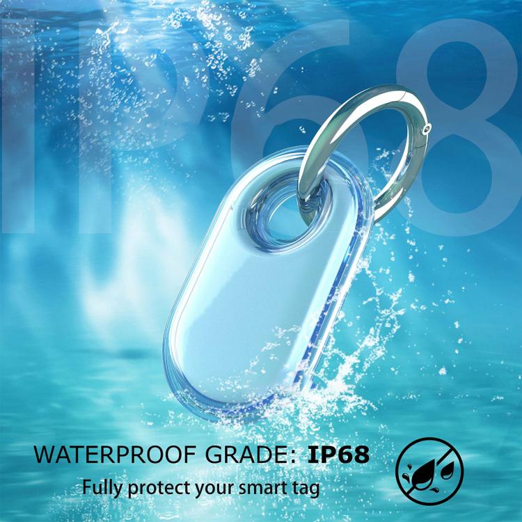 For Samsung Galaxy SmartTag2 XDcase Full-Coverage Waterproof TPU Protective Case with Keychain
