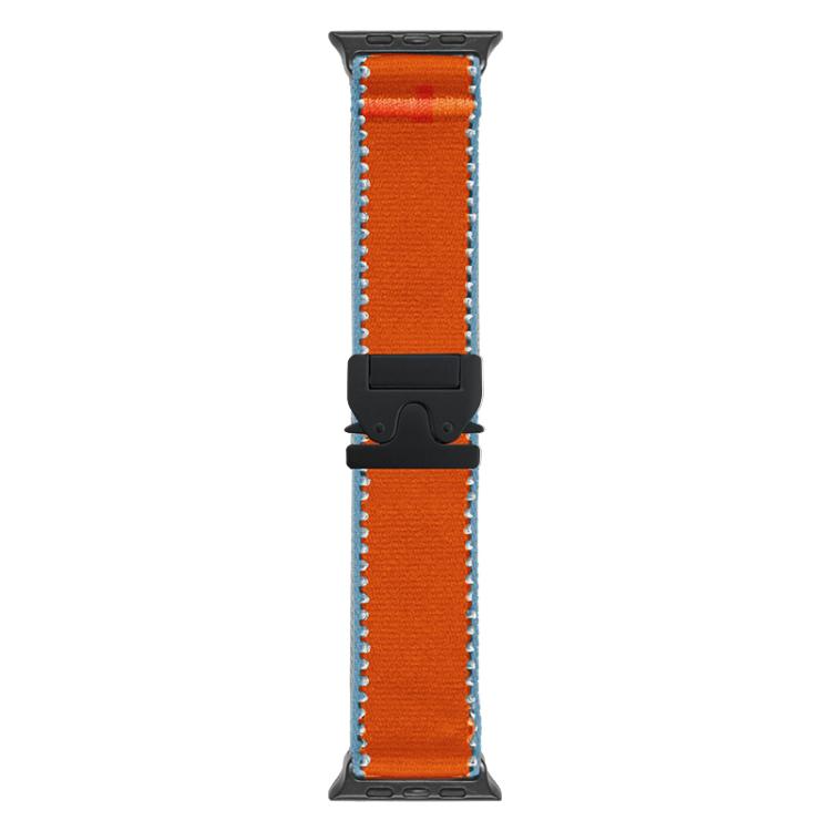 For Apple Watch 42 / 44 / 45 / 46 / 49mm xDfind Nylon Wild Path Parachute Buckle Watch Band