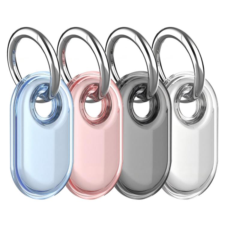 For Samsung Galaxy SmartTag2 XDcase 4pcs Full-Coverage Waterproof TPU Protective Case with Keychain