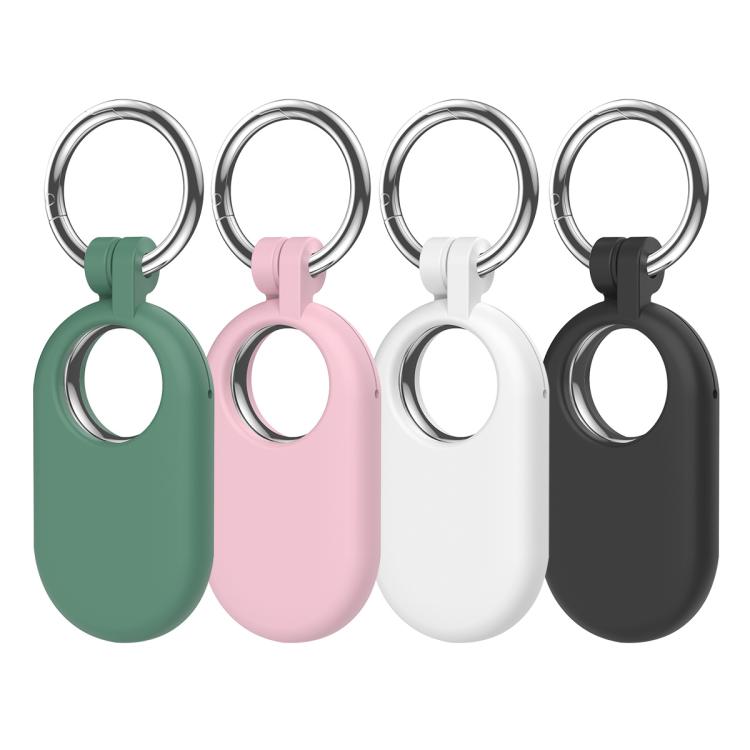 For Samsung Galaxy SmartTag2 XDcase 4pcs Full-Coverage Silicone Protective Case with Keychain