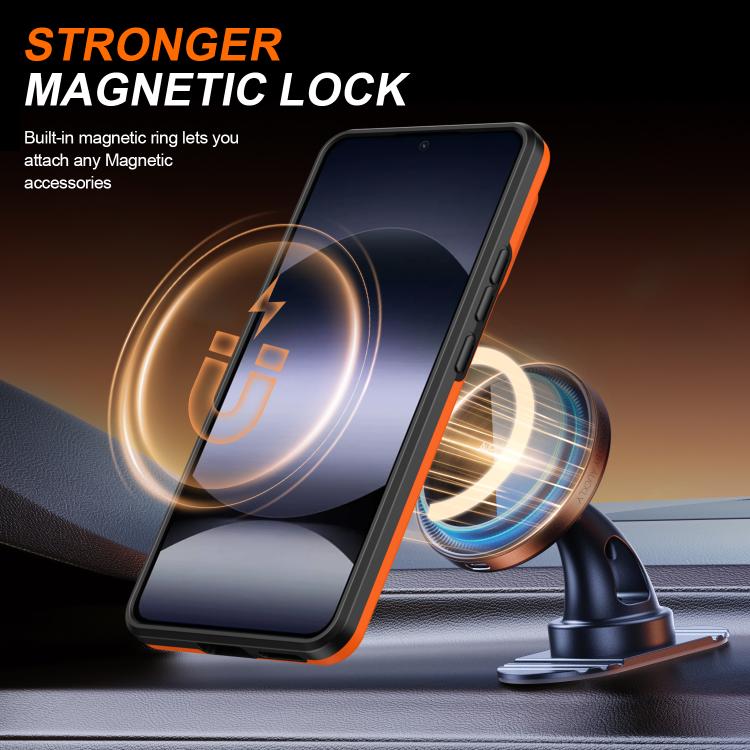 For Redmi Note 14 4G / 5G Camera Sliding Shield Magnetic Rotation Holder Phone Case