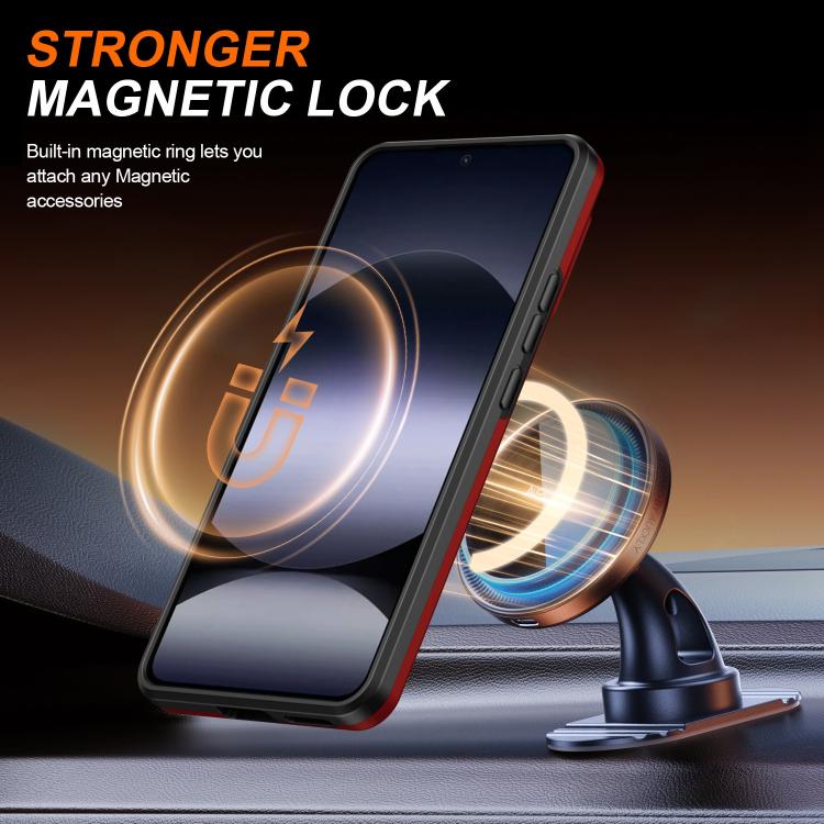 For Redmi Note 14 4G / 5G Camera Sliding Shield Magnetic Rotation Holder Phone Case